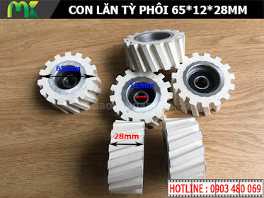 Con lăn áp lực máy dán cạnh